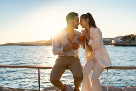 Private Romantic Cruise in Mykonos: Swim, Snacks & Stunning Beaches