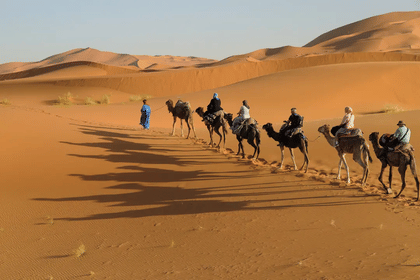 4 DAYS DESERT TOUR FROM MARRAKECH TO FEZ VIA MERZOUGA ERG-CHEBBI