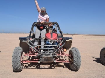 Alfa Safari adventure: Quad and Spider car with Dinner & Show
