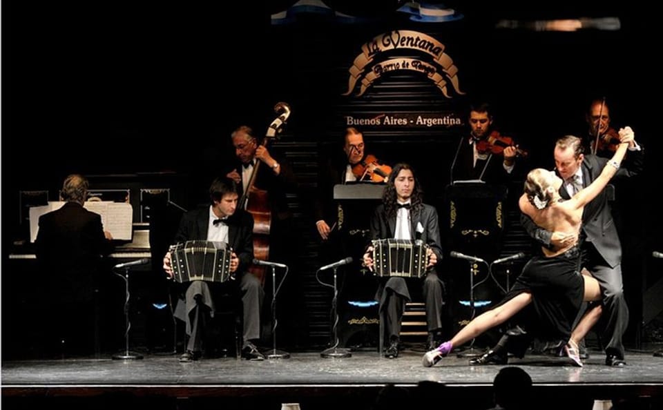 Dinner and Tango Show at La Ventana in Buenos Aires