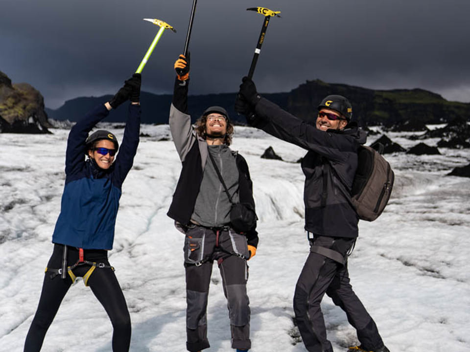 Private Glacier Hike on Sólheimajökull from Reykjavík — zimno