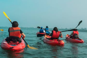 Kayak Tour of Lima's Skyline Along the Coastline