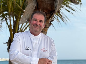 The Michelin starred Chef Jérôme Ferrer