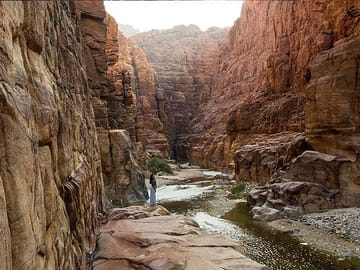 Hiking the Wadi Mujib Siq Trail from the Dead Sea