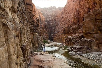 Wadi Mujib Siq Trail Hiking Experience from Dead Sea
