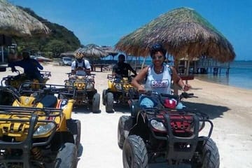 The Ultimate Shore Excursion: ATVs, Wildlife, Food, & Beach