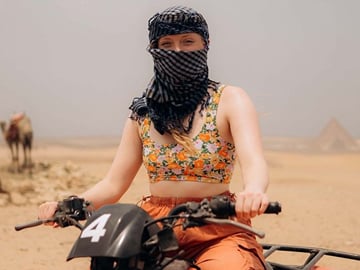 ATV Quad Biking Adventure near the Pyramids