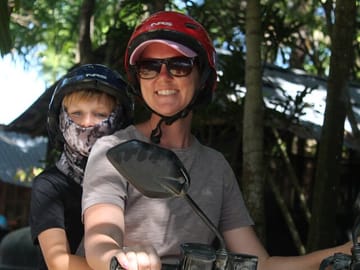 Family Adventure Tour: Waterfalls, Zipline & ATV in Puerto Plata