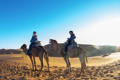 Camel Ride With Luxury Desert Camp And Night In Merzouga Dunes