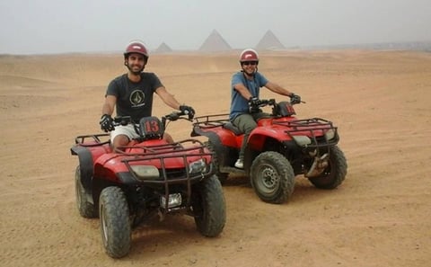 Private ATV Quad Bike Safari at the Giza Pyramids Desert