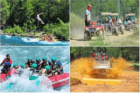 Antalya Ultimate Combo Buggy Zipline Jeep Safari Rafting