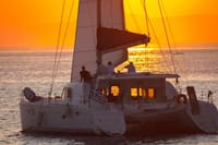 Luxury Catamaran Semi private cruise with meals & drinks and transportation. 9