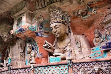 Private Tour of Dazu Rock Carvings from Chongqing