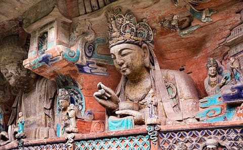 Private Tour of Dazu Rock Carvings from Chongqing