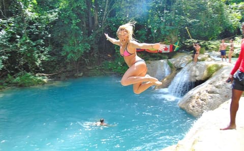 Private Blue Hole and Secret Falls Day Trip from Montego Bay