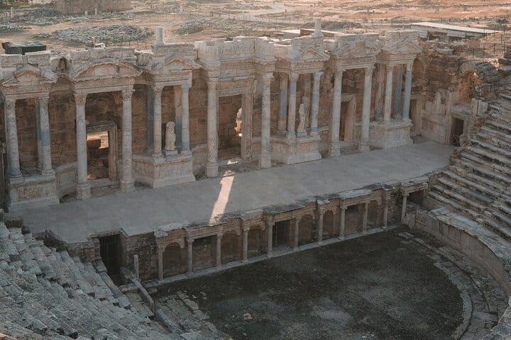 Pamukkale Private Full Day Tour from Izmir with Lunch