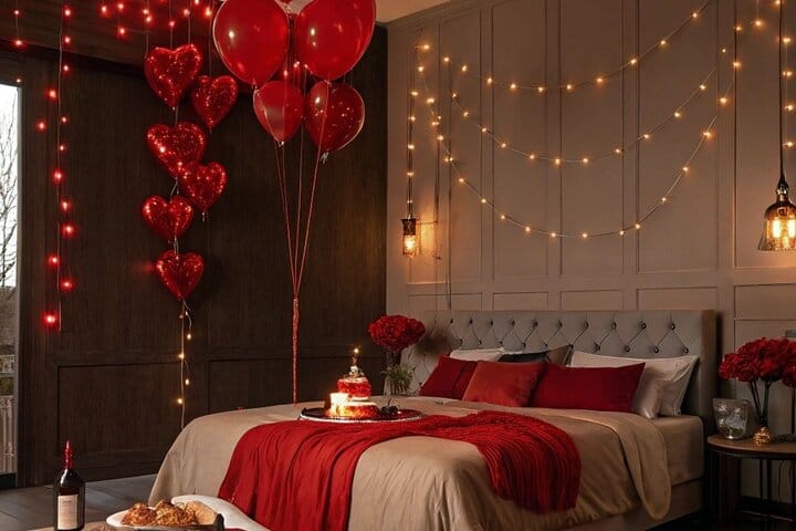 Customized room decoration options.