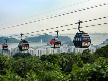 Singapore: Sentosa Cable Car Sky Pass Ticket
