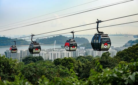 Singapore: Sentosa Cable Car Sky Pass Ticket