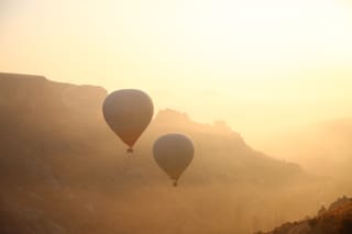 Soganli Valley Hot Air Balloon Ride at Sunrise