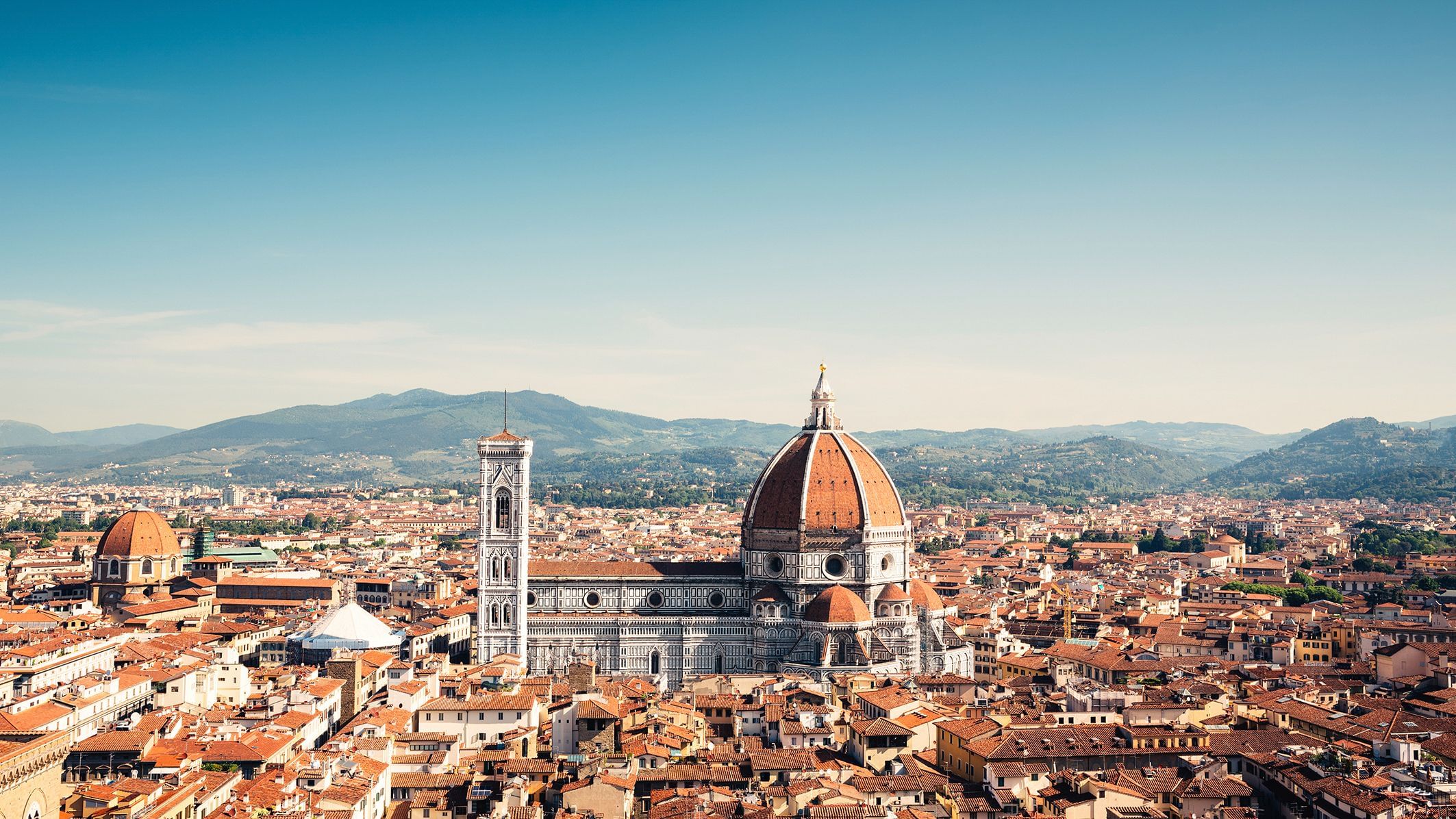 Panoramic view of the Cathedral and Brunelleschi's Dome