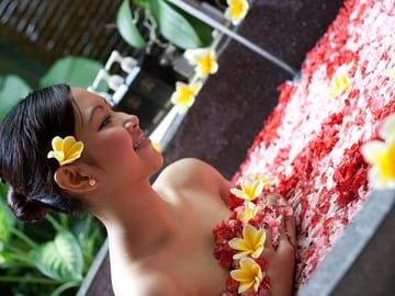 flower bath