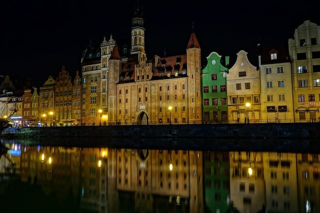 Gdansk by night