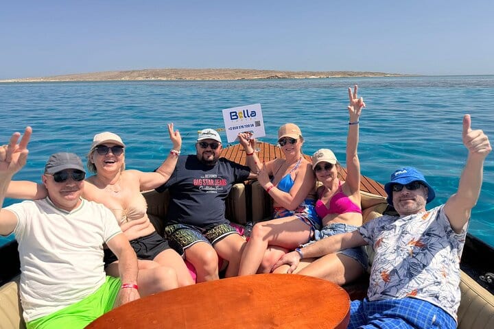 Private Speedboat Trip to Orange island ,Snorkeling from Hurghada