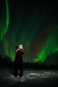 Northern Lights Reindeer Sledge Ride