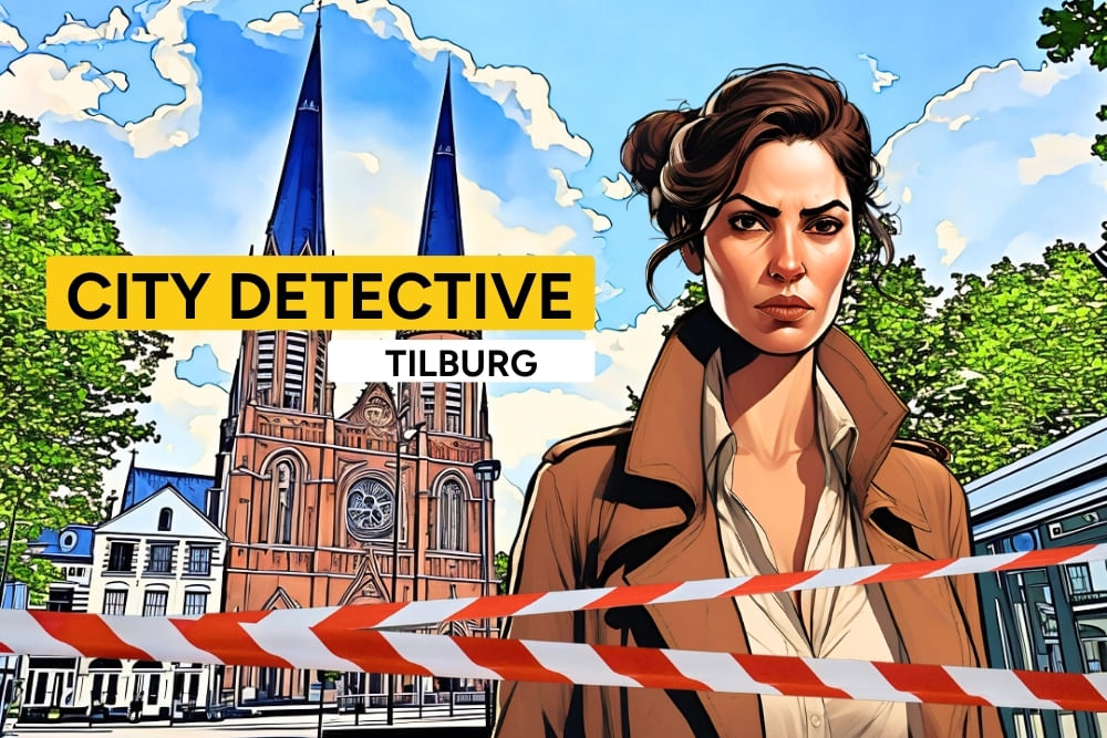 The introduction cover photo of the Tilburg Scavenger Hunt City Detective by Qugato.