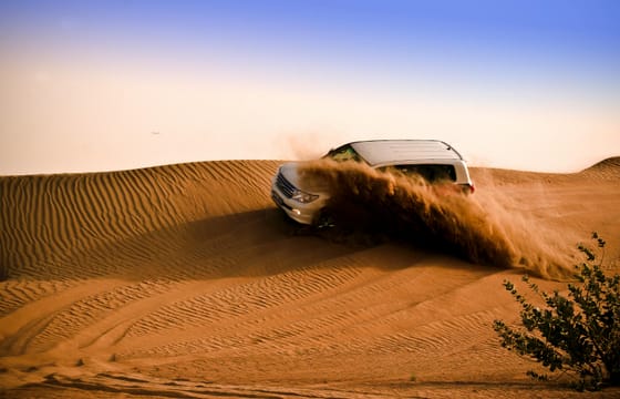Private: Desert Safari Dubai Red Dunes Safari With Live BBQ Buffet Dinner