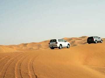 Desert Safari ATV Tour in Dubai with Fire Show