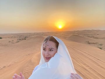 Desert Safari Dune Bashing Camel Ride Sandboard BBQ Dinner