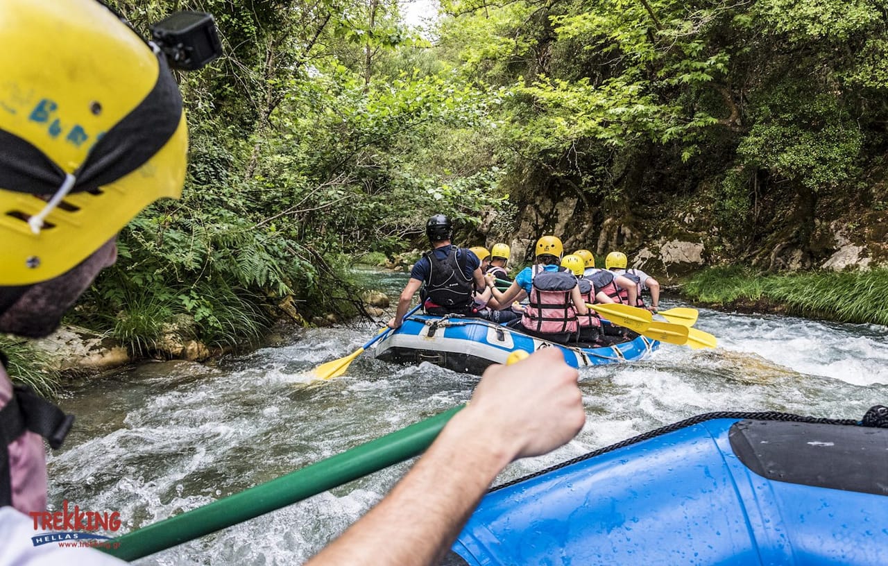 Rafting Lousios 9