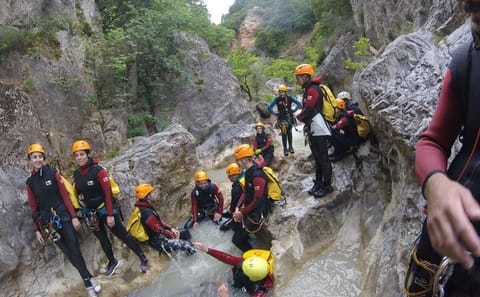 Canyoning Adventure in Agios Loukas Gorge from Athens