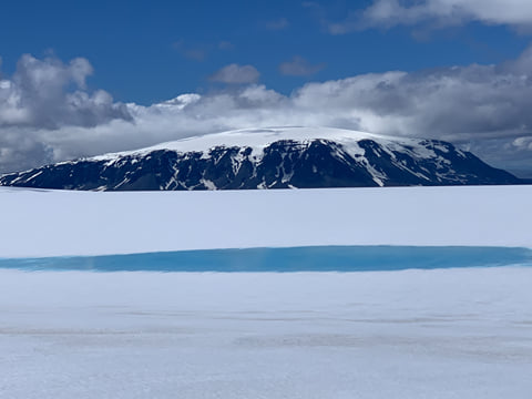 Iceland in a nutshell, Borgarfjordur, Husafell, Lava waterfall, glacier., photo 8