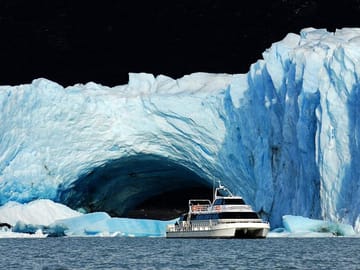 Sail across Lake Argentino during the optional boat ride!