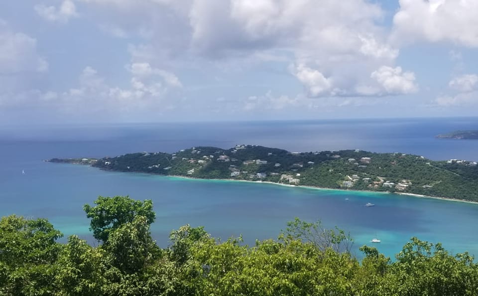 Private Island Drive Tour with Sapphire Beach in St. Thomas