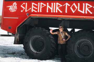 Monster Truck Adventure Tour on Langjökull Glacier from Gullfoss