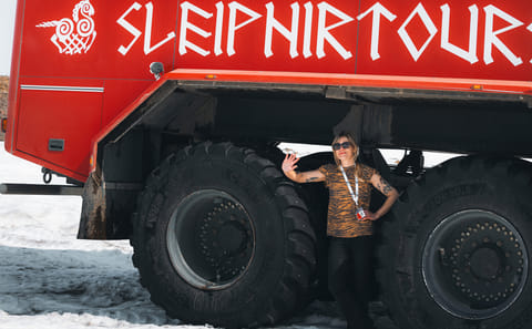 Monster Truck Adventure Tour on Langjökull Glacier from Gullfoss