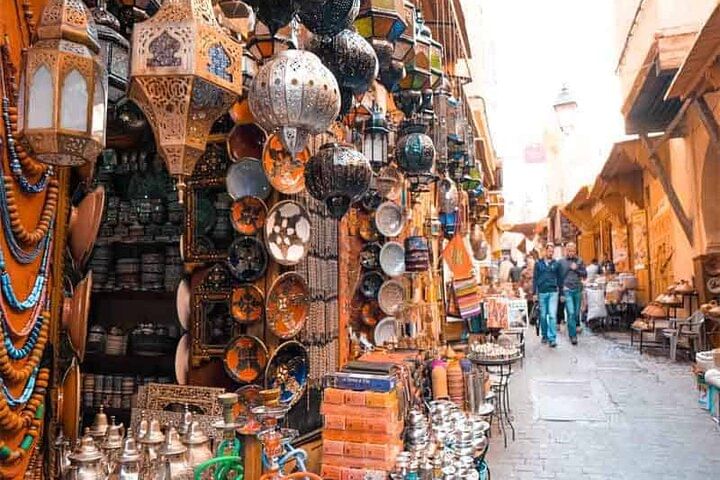 Time stands still in the Fes Medina. Navigate the chaotic yet charming alleys, where donkeys are the main form of transport.