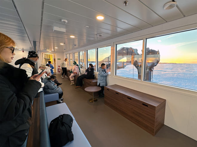 From Rovaniemi: Icebreaker Arktis Cruise with Ice Floating