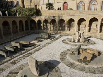 Multiple-day-tour-3 nights-4 days-Azerbaijan Tour-Baku-Ateshgah-Yanar Dag- Gabala- Sheki-Shamakhi-group tour-private tour-panoramic tour-Highland Park-3 Flame Towers-Martyrs' Lane-Eternal Flame Monume