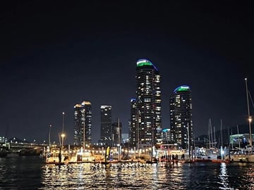 Marine City Skyline at Night, Busan