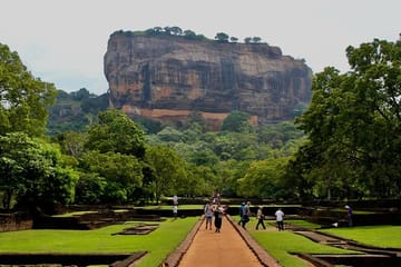 Sigiriya Rock Fortress and Dambulla Cave Tour from Kandy