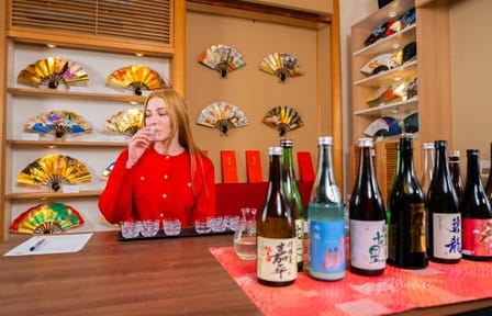 1.5 Hour Kyoto All you Can Drink Japanese Sake