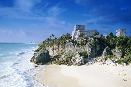 Tulum Ruins and Playa del Carmen Sunset 