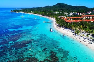Snorkeling and Ziplining Adventure in West Bay, Honduras