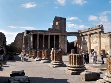 Pompeii Archaeological Park Tour from Naples by Minivan