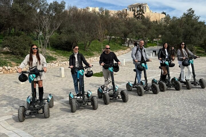 Ancient Athens Electric ATV Scooter Tour